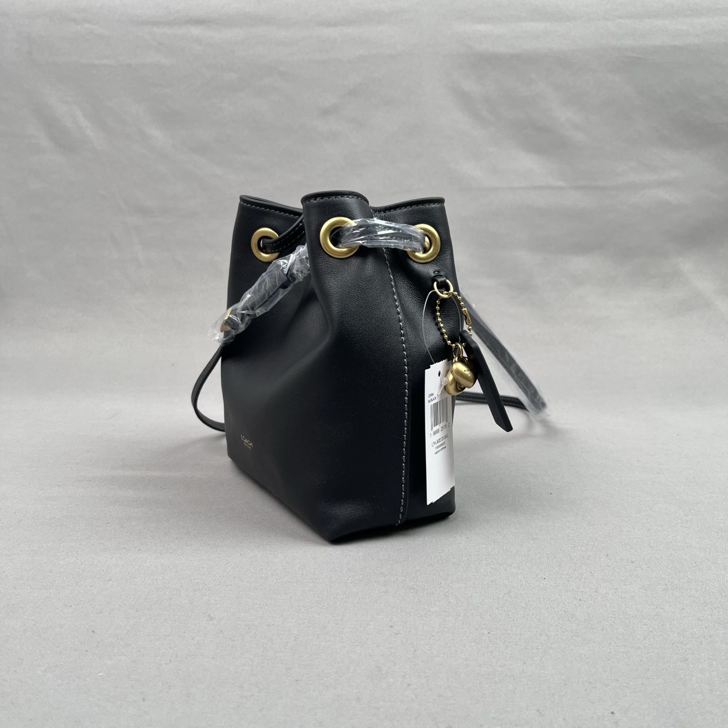 C Original CER84 Black Women's suede JADE drawstring small